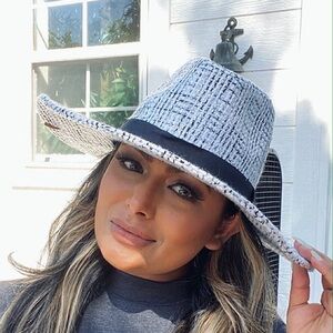 Stylish Black and White Women's Hat